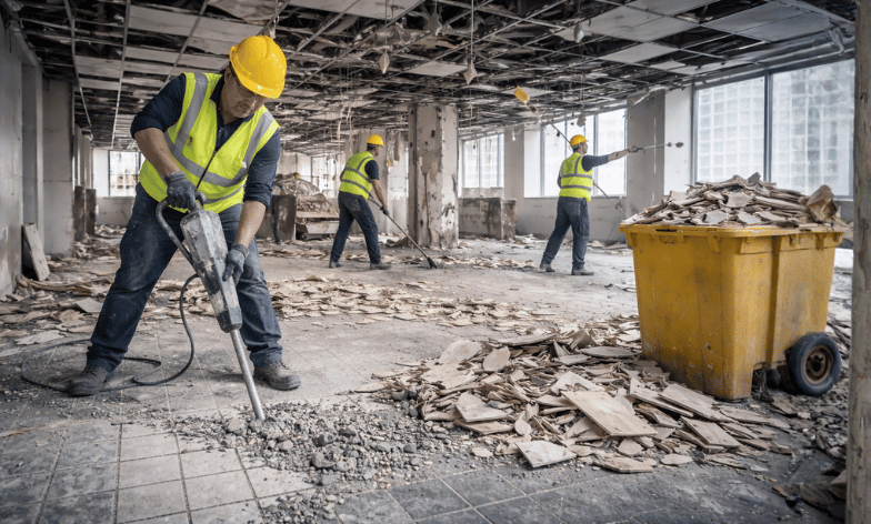 Floor & Ceiling Removal